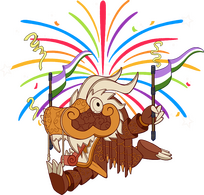 Genderqueer Dragon - Fireworks